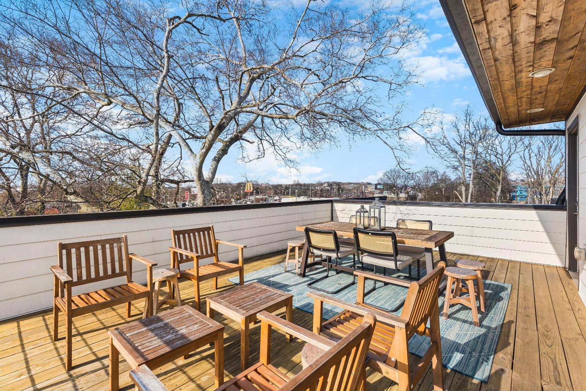 Modern Luxury Rooftop Deck, 3 Mi To Downtown Nashville Eksteriør billede