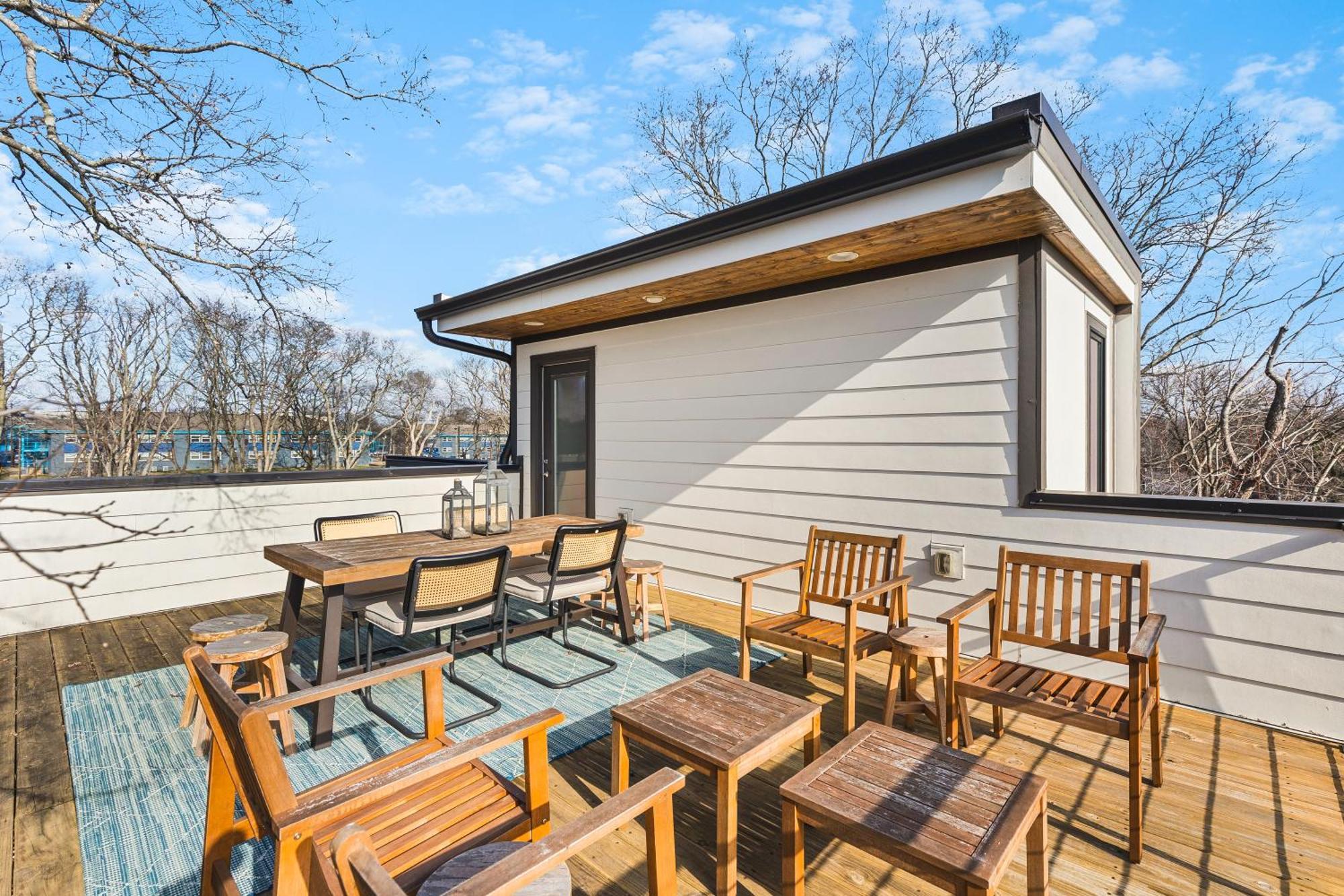 Modern Luxury Rooftop Deck, 3 Mi To Downtown Nashville Eksteriør billede